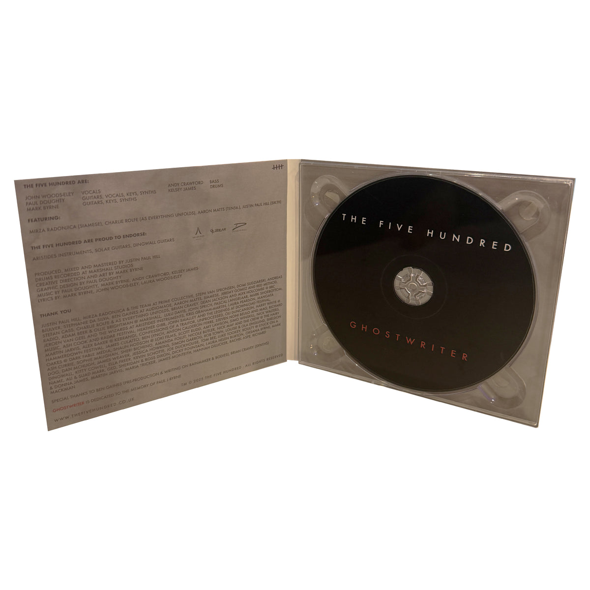 'GHOSTWRITER' CD