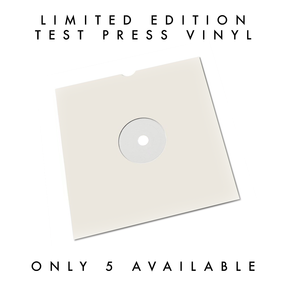 LTD EDITION 'GHOSTWRITER' TEST PRESS VINYL - ONLY 5 EVER MADE!